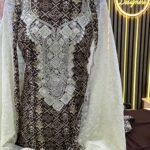 Unstitched Asian Lilan Viscose printed Desinger  salwar kameez suit