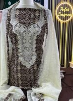 Unstitched Asian Lilan Viscose printed Desinger  salwar kameez suit