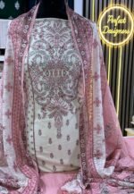 Unstitched Asian Lilan Viscose Digital printed salwar kameez suit - Image 3