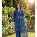 ZYNC Luxury Lawn unstitch Printed collection FZ-3