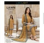 LIME LIGHT Luxury Lawn unstitch Printed collection U4820