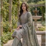 ZYNC Luxury Lawn unstitch Printed collection FZ-11