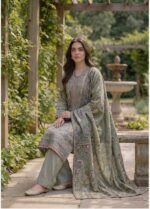 ZYNC Luxury Lawn unstitch Printed collection FZ-11