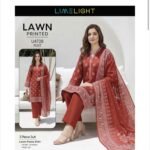 LIME LIGHT Luxury Lawn unstitch Printed collection U4728